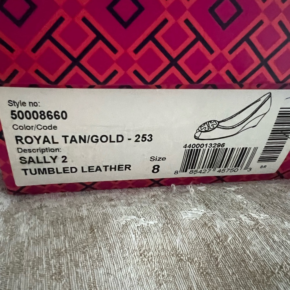 Tory Burch Wedge Heels size 8